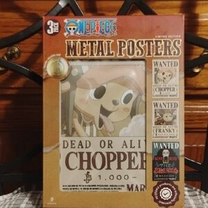 ✨Limited Edition One Piece Metal Posters 3-Pack✨